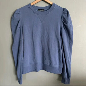 Cynthia Rowley Cotton Blend Sweater.‎ Powder Blue. Medium